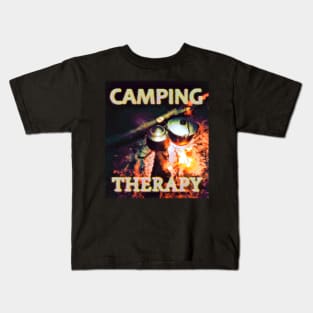 Camping Therapy Kids T-Shirt